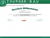 thurner-bau.at Webseite Vorschau