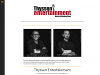 thyssen-entertainment.de Webseite Vorschau