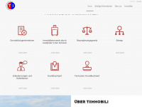 ti-immobili.ch Webseite Vorschau
