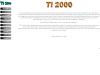 ti2000.de Webseite Vorschau