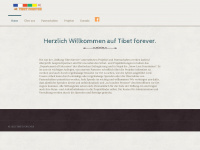 tibet-forever.ch Webseite Vorschau