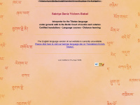 tibetanlanguage.de Webseite Vorschau