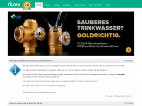 ticom.ch Webseite Vorschau
