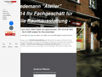 tiedemann-atelier.de Webseite Vorschau