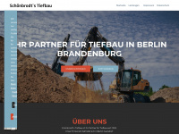tiefbau-berlin.de Webseite Vorschau