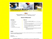 tielesch-weber.de Webseite Vorschau