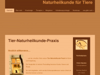 tier-naturheilkunde-praxis.de Webseite Vorschau