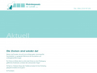tierarzt-baden.ch Webseite Vorschau