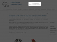 tierarzt-buergener.de Webseite Vorschau