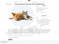 tierarzt-delitzsch.de Webseite Vorschau