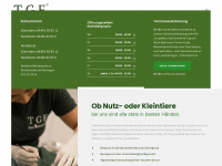 tierarzt-friesoythe.de Webseite Vorschau
