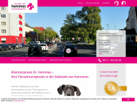 tierarzt-hemmes.de Webseite Vorschau