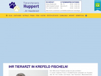 tierarzt-huppert.de Webseite Vorschau