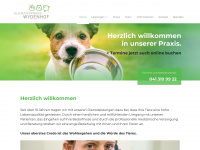 tierarzt-kriens.ch Webseite Vorschau