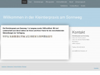 tierarzt-langnau.ch Webseite Vorschau