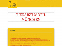tierarzt-mobil-muenchen.de Webseite Vorschau