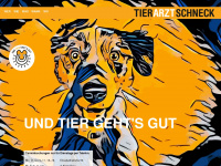 tierarzt-schneck.at Webseite Vorschau