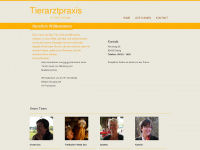 tierarzt-treitinger.de Webseite Vorschau