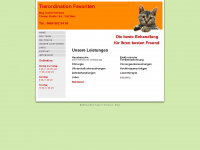 tierarztfavoriten.at Webseite Vorschau