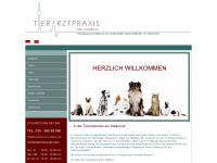 tierarztpraxis-am-suedkreuz.de Webseite Vorschau