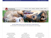 tierarztpraxis-boerner.de Webseite Vorschau