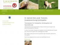 tierarztpraxis-klein.de Webseite Vorschau