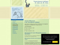 tierarztpraxis-luebtheen.de Webseite Vorschau