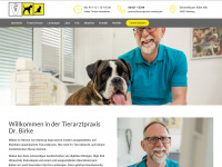tierarztpraxis-marburg.de Webseite Vorschau