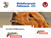 tierarztpraxis-pattensen.de Webseite Vorschau