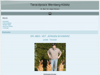 tierarztpraxis-schwarz.de Webseite Vorschau