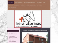 tierarztpraxis-wesendorf.de Webseite Vorschau
