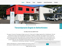 tierarztpraxisergolz.ch Webseite Vorschau