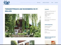 tierarztpraxisrosenberg.ch Webseite Vorschau