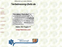 tierbetreuung-zeitz.de Webseite Vorschau