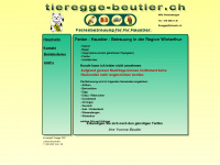 tieregge-beutler.ch Webseite Vorschau