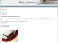 tierfreunde-duisburg.de Webseite Vorschau