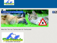 tierfreunde-tiertotal.de Webseite Vorschau