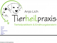tierheilpraxis-lich.de Webseite Vorschau