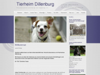 tierheim-dillenburg.de Webseite Vorschau