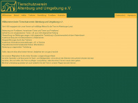 tierheimaltenburg.de Webseite Vorschau