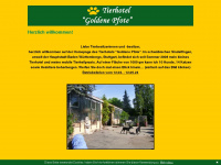 tierhotel-goldene-pfote.de Webseite Vorschau