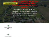 tierpark-preding.at Webseite Vorschau