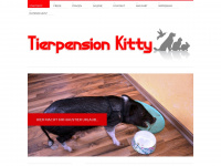 tierpension-kitty.de Webseite Vorschau
