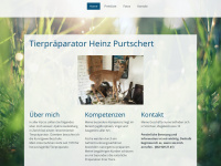 tierpraeparate-purtschert.ch Webseite Vorschau