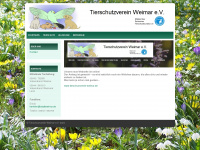 tierschutz-weimar.de Webseite Vorschau