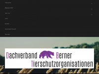 tierschutzkantonbern.ch Webseite Vorschau