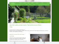 tierschutzverein-bad-toelz.de Webseite Vorschau
