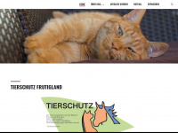 tierschutzverein-frutigen.ch Webseite Vorschau