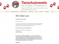 tierschutzverein-sulz.de Webseite Vorschau