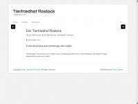 tierwelt-rostock-ev.de Webseite Vorschau